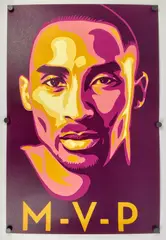 Unsigned limited edition fine art by Shepard Fairey “M.V.P., lithograph by Shepard Fairey, offered Dec 2025