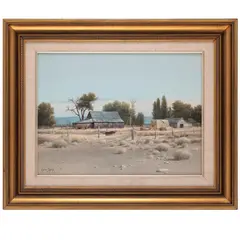 Haying Season by Gene Speck, Oil on board, offered Apr 2026