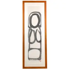 Chan, 1995.Sumi by Wang Keping, ink on paper, offered Dec 2025