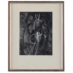 Voodoo Doll by Jack Welpott, 1962, Gelatin silver print, offered Nov 2025
