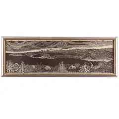 Mendocino Coast by Emmy Lou Packard, 1960, Lithograph, offered Nov 2025