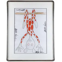 From the 'Alien' Series by Massimo Lunardon, Pen and ink, watercolor on paper, offered Nov 2025
