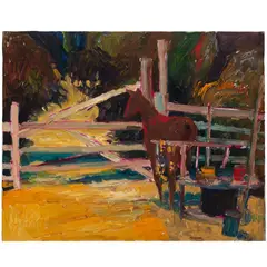 Colt by Lundy Siegriest, oil on canvas16in. x 20in (41cm. x 51cm)Stamp verso: From the Estate of Lundy Si, offered Oct 2025