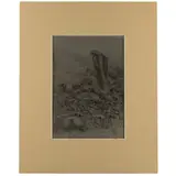 Reign of Terror by Granville Redmond, Charcoal on paperSigned, offered Sep 2025
