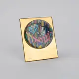 Judaica brass and by Naim Basson, acrylic sculpture, offered Dec 2025
