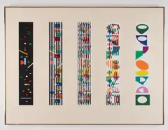 Time Change by Yaacov Agam, Serigraph, offered Dec 2025