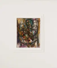 Untitled by Jak Kovatch, Watercolor and ink on paper, offered Dec 2025