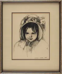Untitled by Carol Wald, Charcoal on paper. 1965, offered Dec 2025