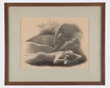 Untitled by John Ward McClellan, Lithograph. 1963, offered Dec 2025