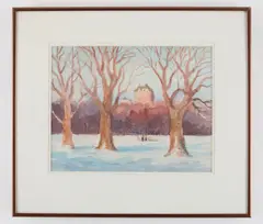 Untitled by Tom Henderson, Watercolor on paper, offered Dec 2025