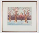 Untitled by Tom Henderson, Watercolor on paper, offered Dec 2025