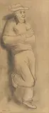 Untitled by Robert Hamilton, Graphite on paper. 1940, offered Dec 2025