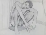 Untitled by Stephen Hale, Graphite on paper, offered Dec 2025