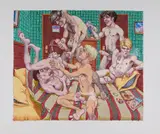 Untitled by Michael Kirwan, Ink and alcohol marker on paper. 2002, offered Dec 2025