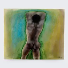 Matin by Peter Flinsch, 1978, Pastel on paper, offered Dec 2025