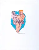 Untitled by Michael Kirwan, Ink and alcohol marker on paper. 2001, offered Dec 2025