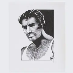Untitled by ... Rex, Ink and graphite on paper, offered Dec 2025