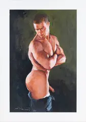 Untitled by Shozo Nagano, Oil on paper. 2005, offered Dec 2025