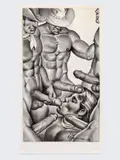 Untitled by Étienne, Graphite on paper. Circa 1975, offered Dec 2025