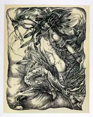 Untitled by Joseph, Ink on paper, offered Dec 2025