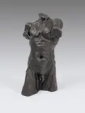 Hollow cast by Aldo Vitaleh, bronze of a nude male torso, offered Dec 2025