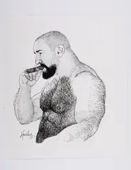 Untitled by Harley, Ink on paper, offered Nov 2025