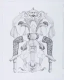 Untitled by Elias J. Salameh, Graphite on paper, offered Nov 2025