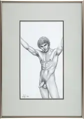 Untitled by Olaf, 1983, Graphite on paper, offered Nov 2025