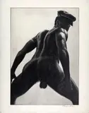Untitled by Stephen Hale, Charcoal and graphite on paper, offered Nov 2025