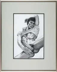 Untitled by Olaf, 1983, Graphite on paper, offered Nov 2025