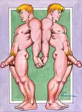 Colored by Étienne, ink and alcohol marker on paper, offered Nov 2025