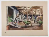 Untitled by Arnold Whitman Knauth, Watercolor on paper, offered Oct 2025