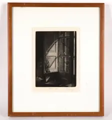 October, 1975 (Rome) by Nona Hershey, Etching, offered Oct 2025