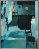 Cottage Street Interior, New Bedford 1975 by Timothy Welsh, Oil on canvas, offered Oct 2025
