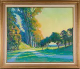 Late Afternoon Light by Robert Goldman, Oil on canvas, offered Oct 2025