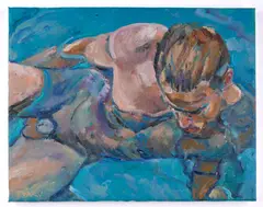 Partly Submerged by Steven Corry, 2009, Oil on canvas, offered Aug 2025