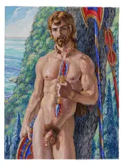 Untitled by Joseph Yznaga Regan, Acrylic on canvas panel, offered Aug 2025