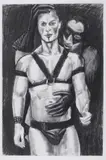 Untitled by Carmine Santaniello, Charcoal on paper, offered Aug 2025
