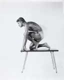 Mark Nixon by Bruce Bellas, 1959, photograph, offered Aug 2025