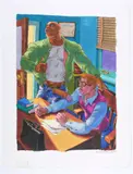 Better Grade by Michael Kirwan, 1997, Ink and alcohol marker on paper, offered Aug 2025