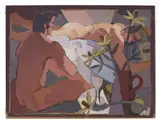 Afternoon with G by Cornelius McCarthy, 1994, Gouache on artist board, offered Aug 2025