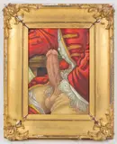 Founding Fathers: Penn by Joseph Radoccia, 2013, Oil and graphite on panel, offered Aug 2025