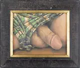 Untitled by Joseph Radoccia, Acrylic and graphite on panel, offered Aug 2025