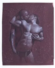 Untitled by Todd Yeager, 2009, Ink colored pencil and mixed media on paper, offered Aug 2025
