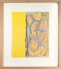 Ohne Titel by Günther Förg, Watercolor and chalk on paper, offered Jul 2025