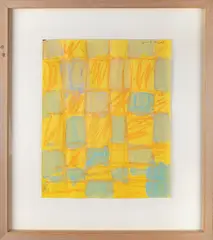 Ohne Titel by Günther Förg, Watercolor and chalk on paper, offered Jul 2025