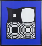 Japet by Victor Vasarely, 1971, Serigraph, offered Jul 2025