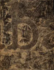 USA II (Bababad Series) by William Anastasi, 1988, Oil on canvas, offered Jul 2025