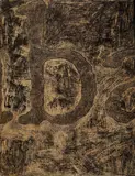 USA II (Bababad Series) by William Anastasi, 1988, Oil on canvas, offered Jul 2025