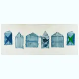 Tampa #2 (from Made in Tampa) by Robert Rauschenberg, 1972, Lithograph, photo-process cyanotype (blueprint), offered Jul 2025